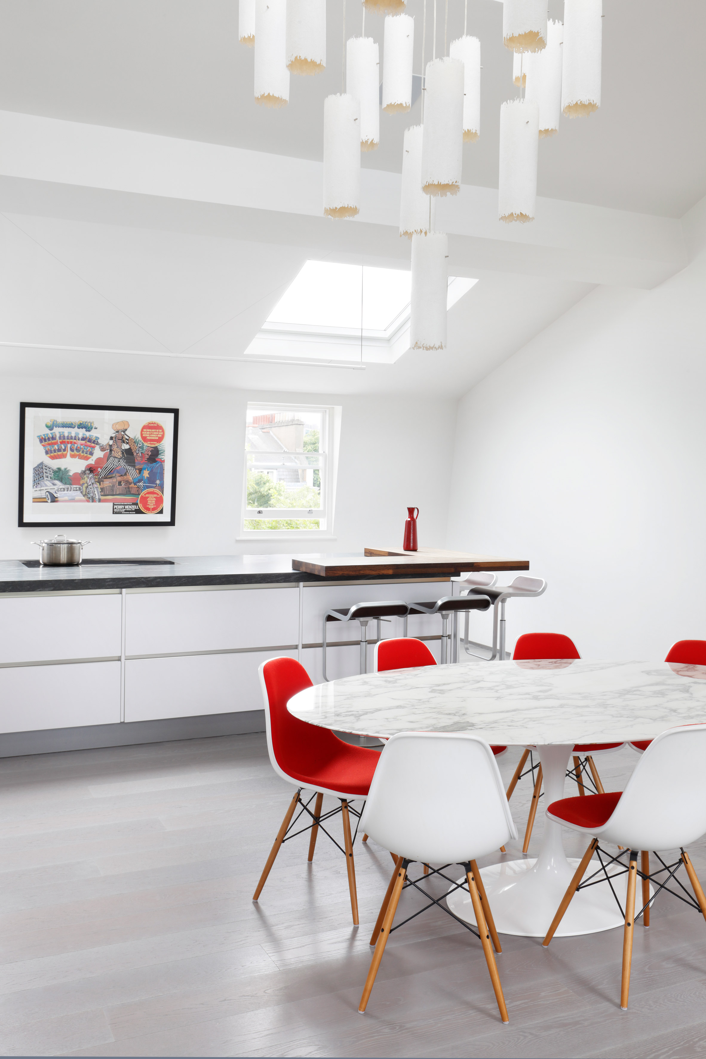 MWAI uses pale grey tones in west London flat renovation for two design enthusiasts-25