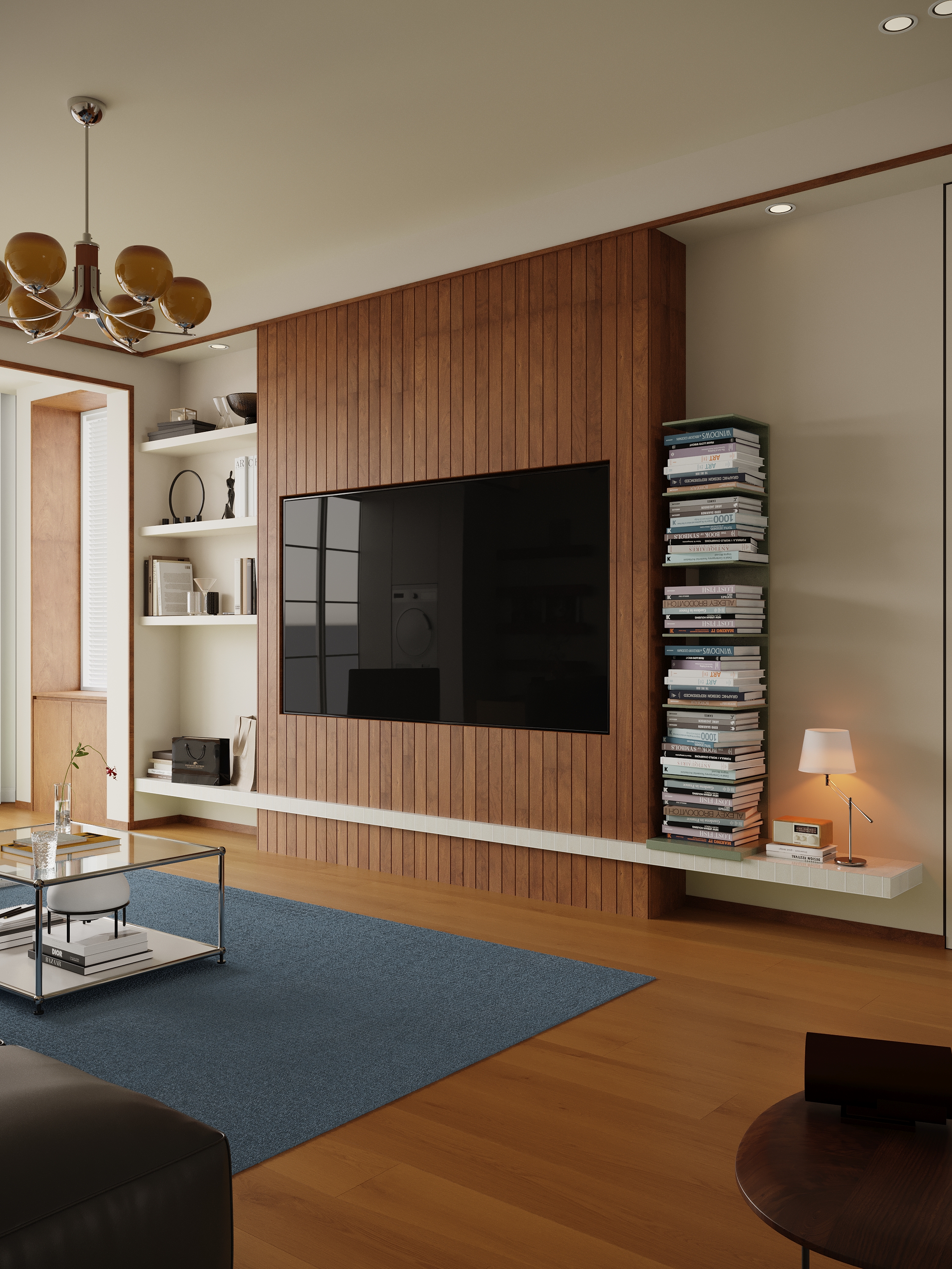 余阳视觉 · 韩式中古风客餐厅-9