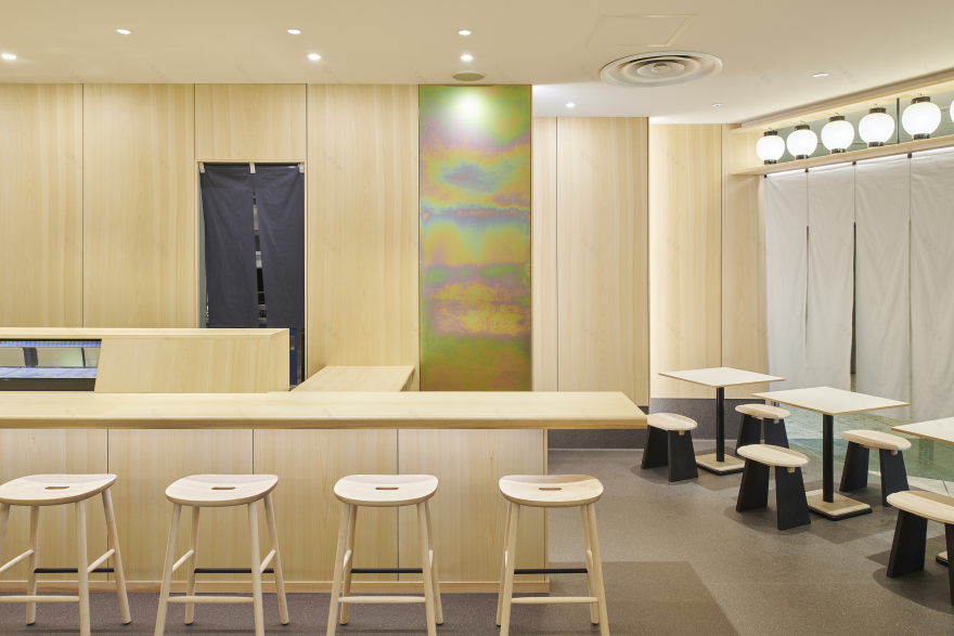 时寿司室内设计丨日本大阪丨ninkipen!-15