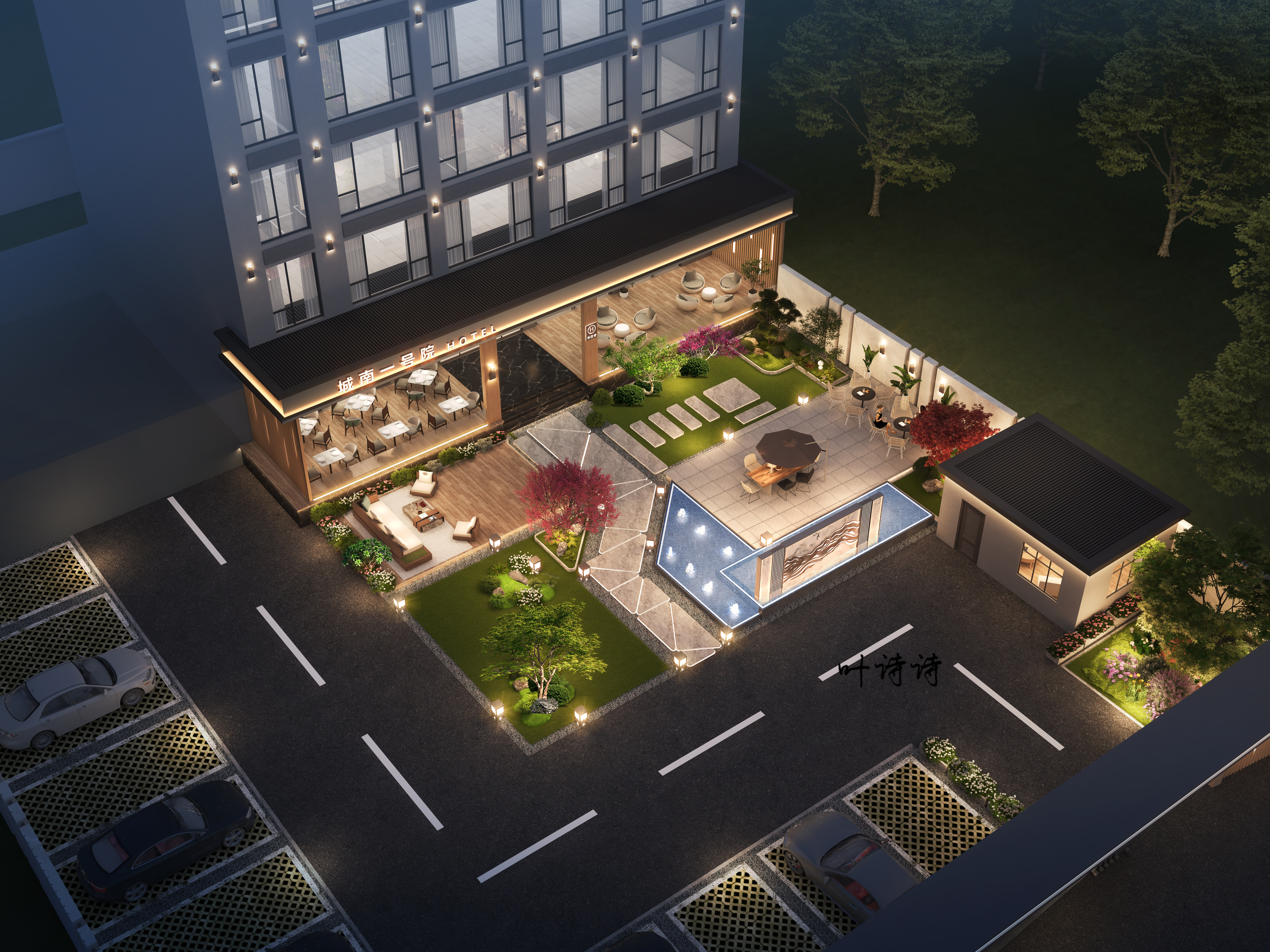 庭院景观表现-1