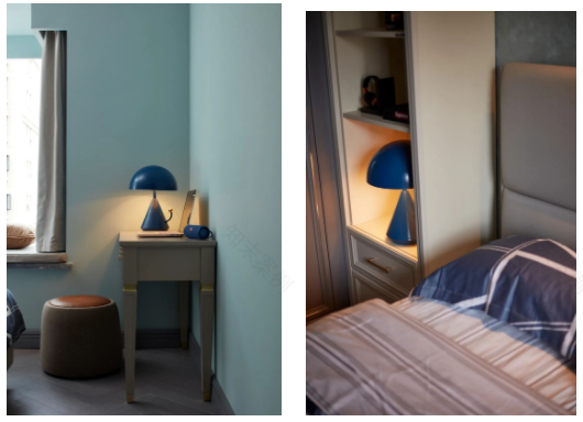 蓝色多瑙河恋曲 · 南宁四房两厅优雅空间设计丨中国南宁丨柒颜设计-74