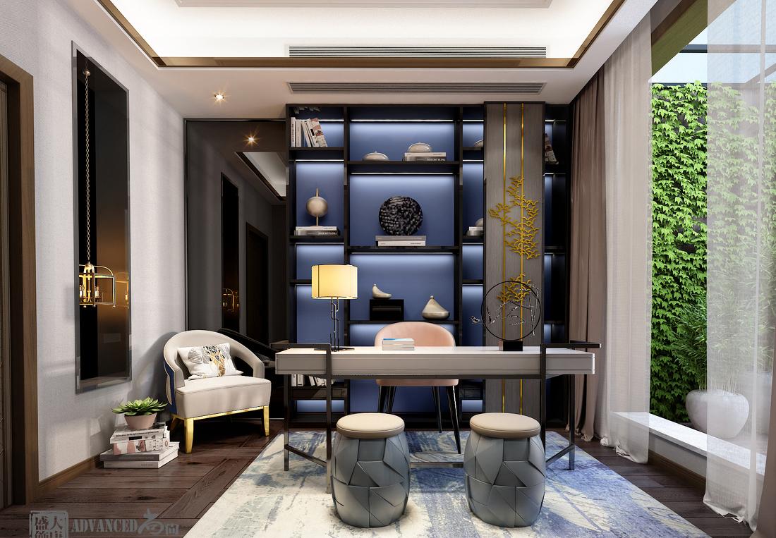 
尚晓明丨云端点墨设计 -180平样板间/水云居 -15