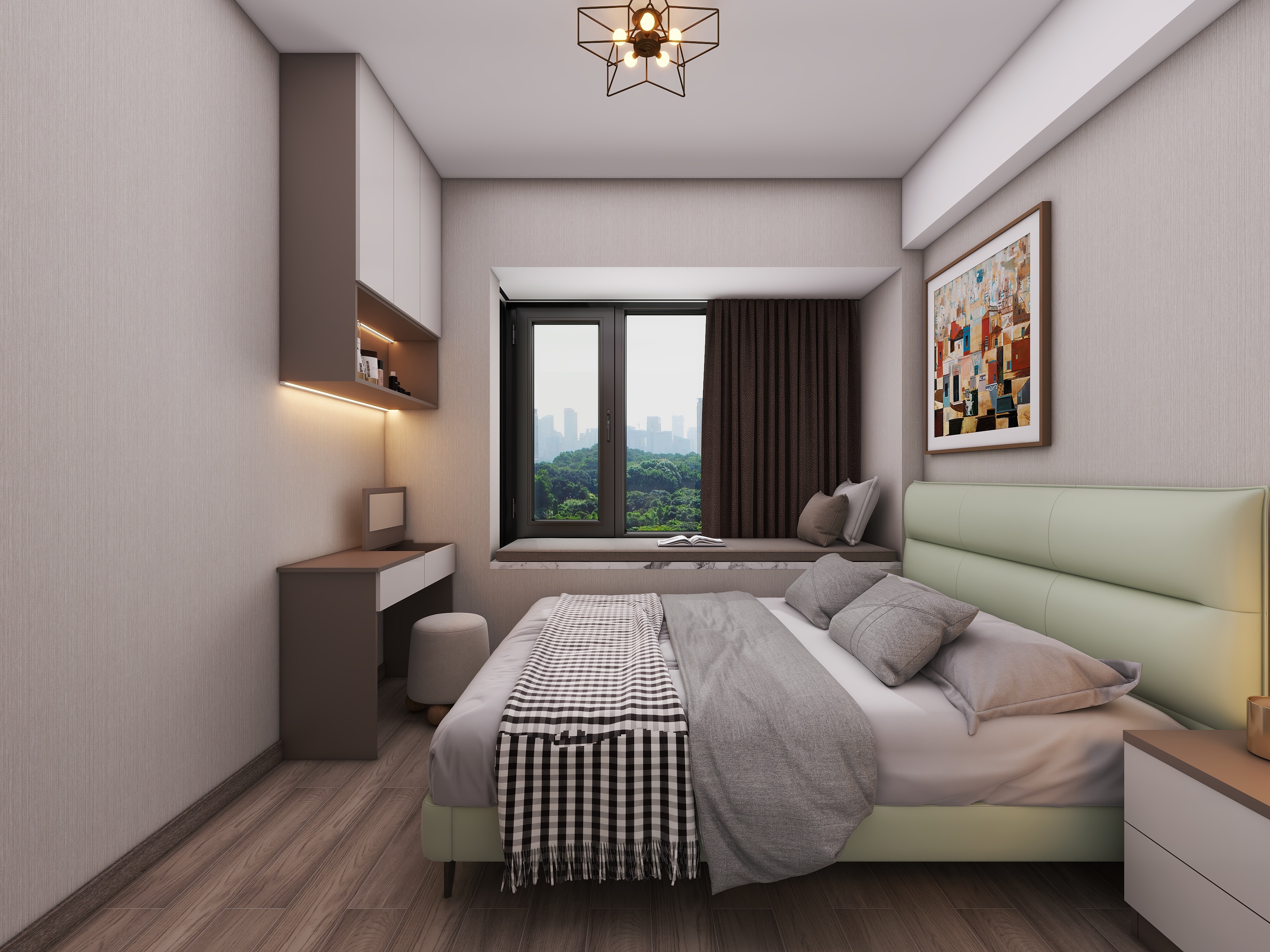 四川成都龙光天瀛（117平方现代简约四居室）-35