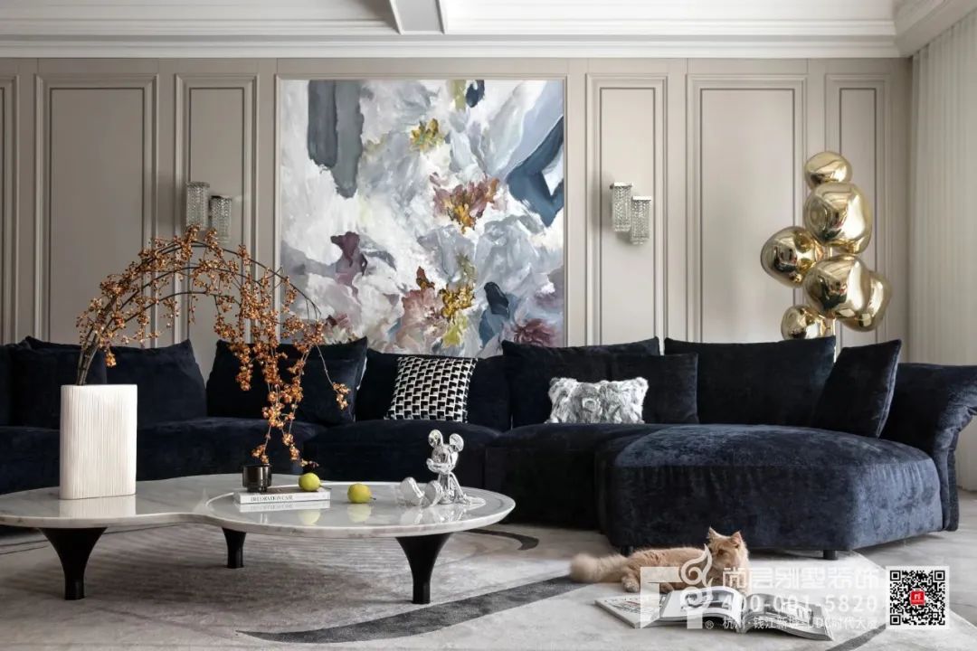 杭州银领时代法式别墅丨中国杭州丨杭州尚层装饰-17