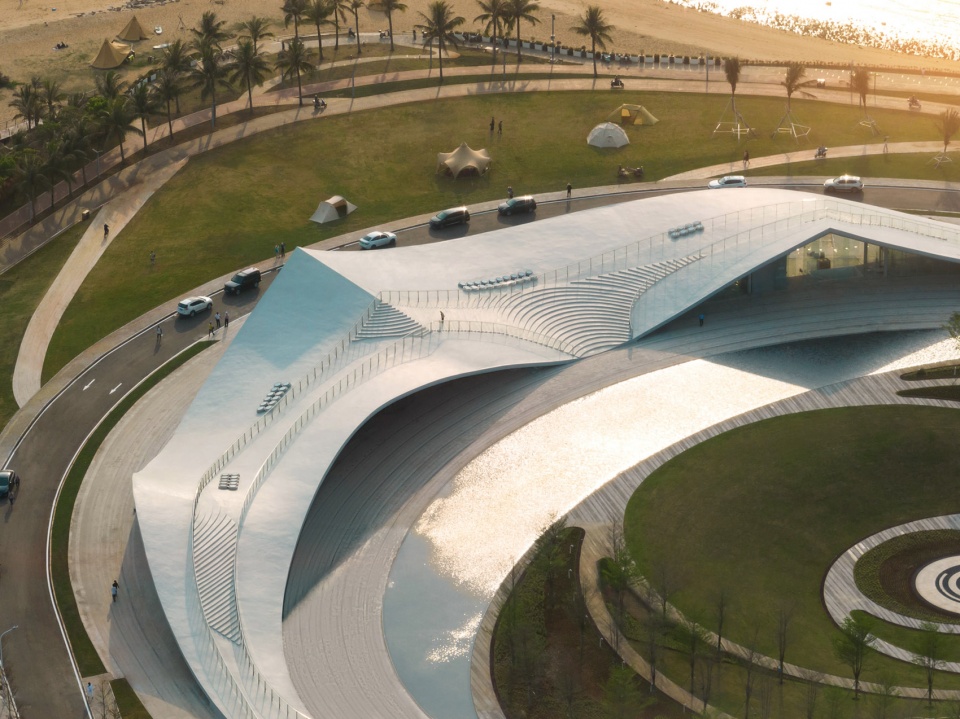 海口“天空之山”滨海驿站——浪漫海景与大地艺术完美融合-33