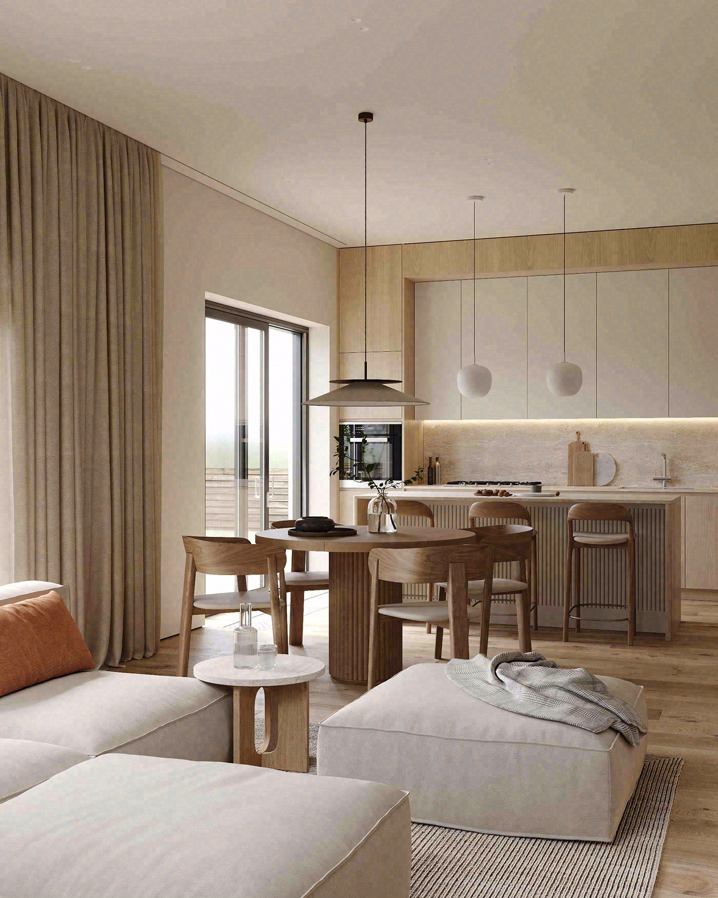 年轻家庭的房子内部装修-7