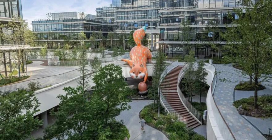 阿里巴巴北京朝阳科技园景观设计丨中国北京丨阿普贝思UP+S-125