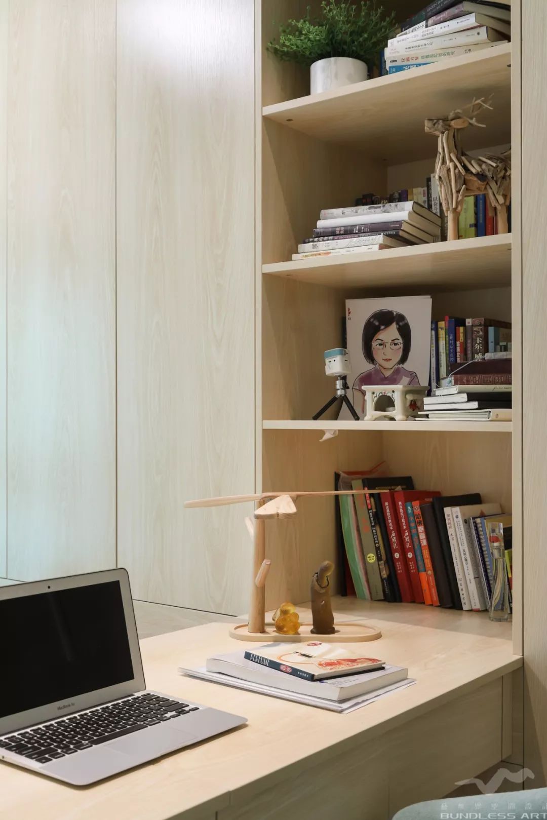 深圳福田 65 平小户型，华为女白领的绿色艺术生活-43