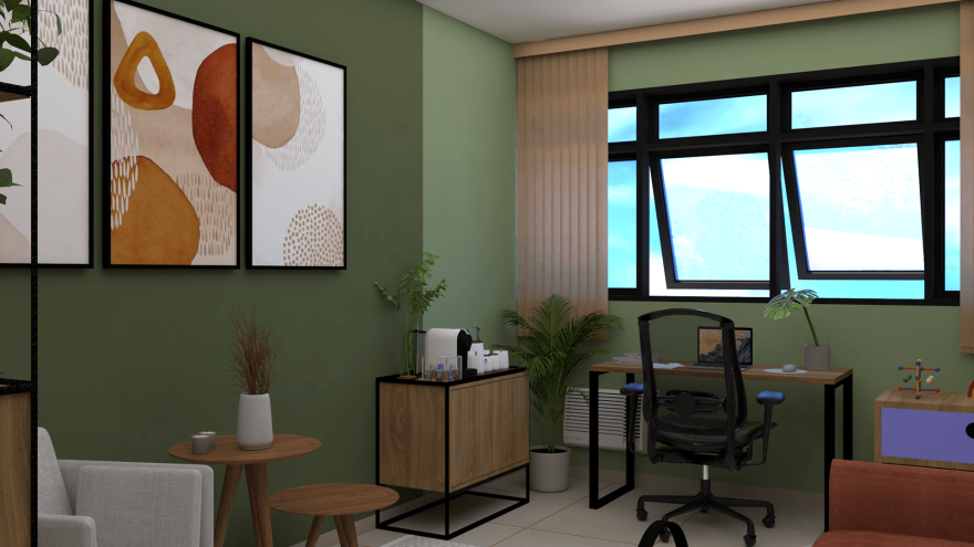 室内设计项目 · 心理学诊室-8