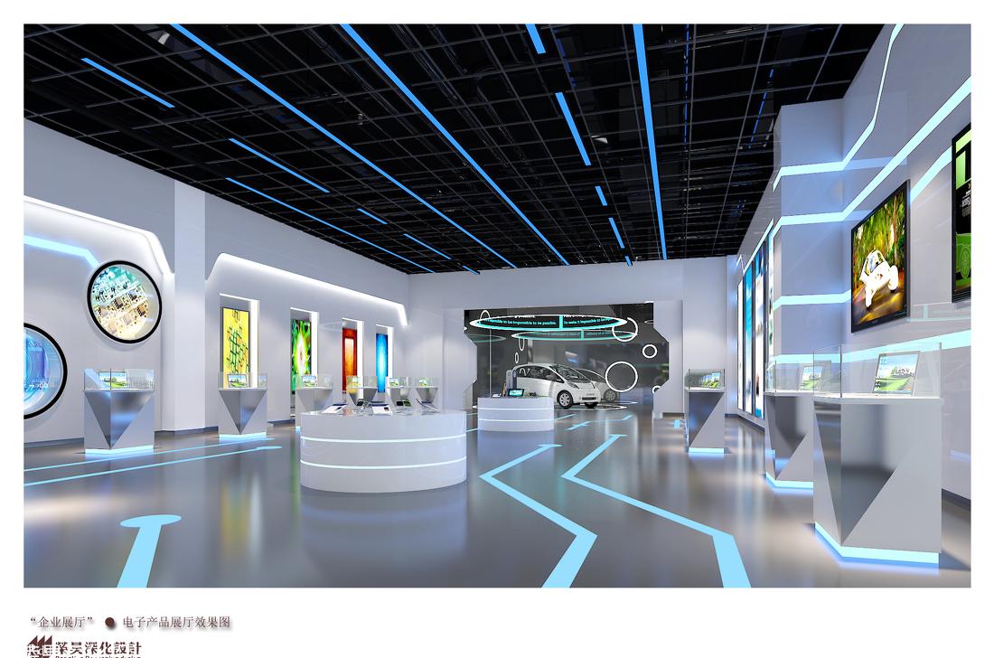 
【展厅空间】经开区企业产业展厅效果图篇 -3