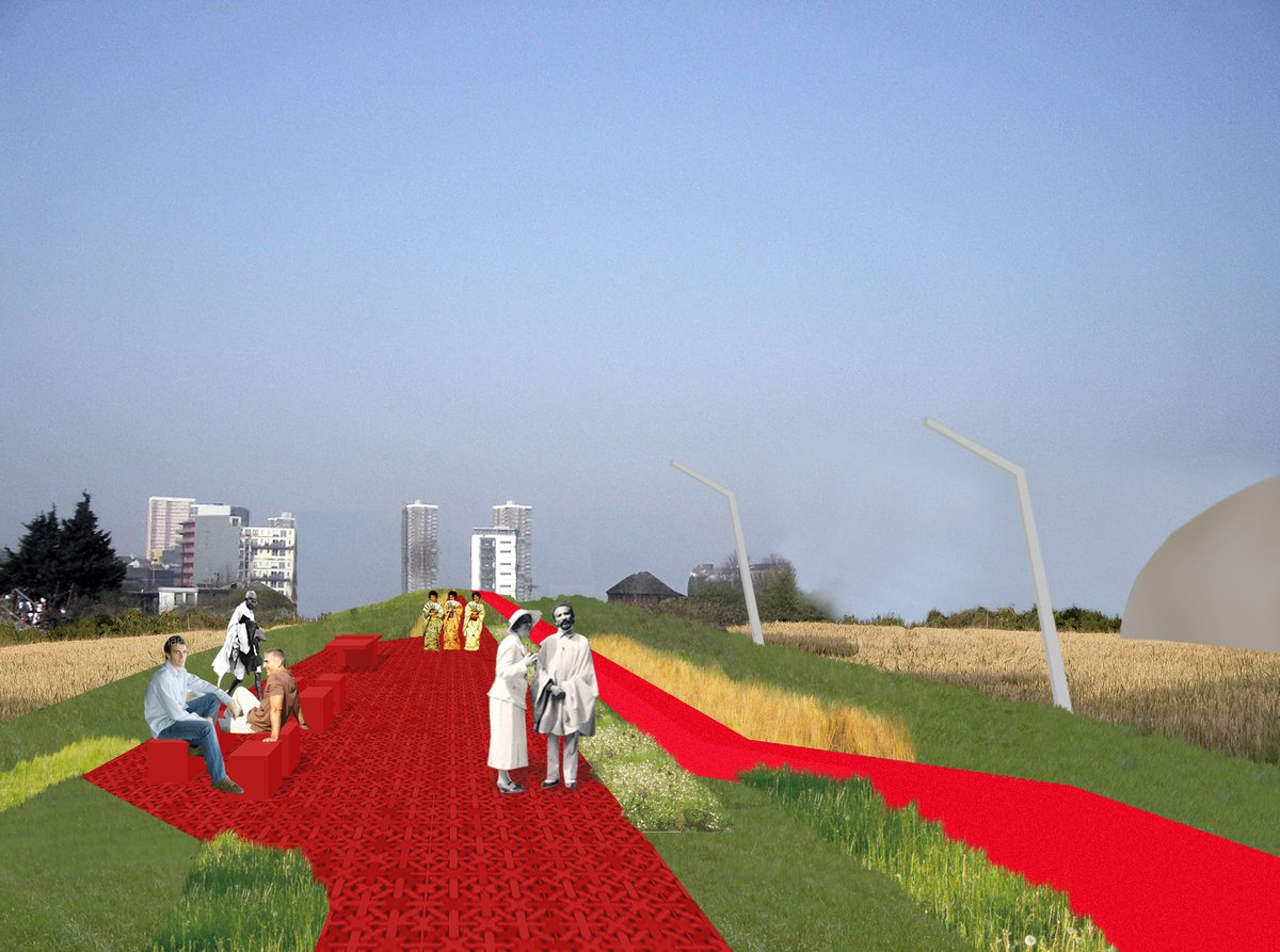 绿道；林荫道丨英国伦敦丨Erect Architecture-5