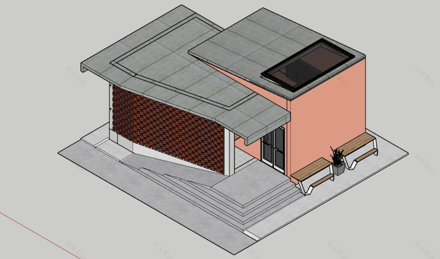 Shops design in a University premises-6