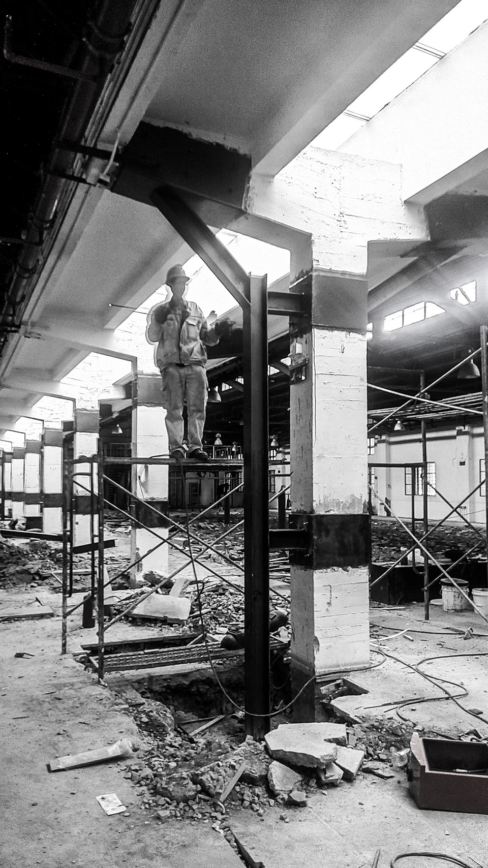 一艘悬浮的“战舰” & 幸福码头8号楼空间改造项目，上海 / 杜兹设计-83