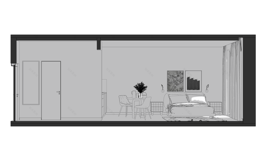 公寓短期租赁设计项目丨俄罗斯诺夫哥罗德丨Evgeny Semenov-20