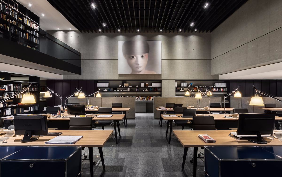 工业风格办公区  橙田建筑室研所-3