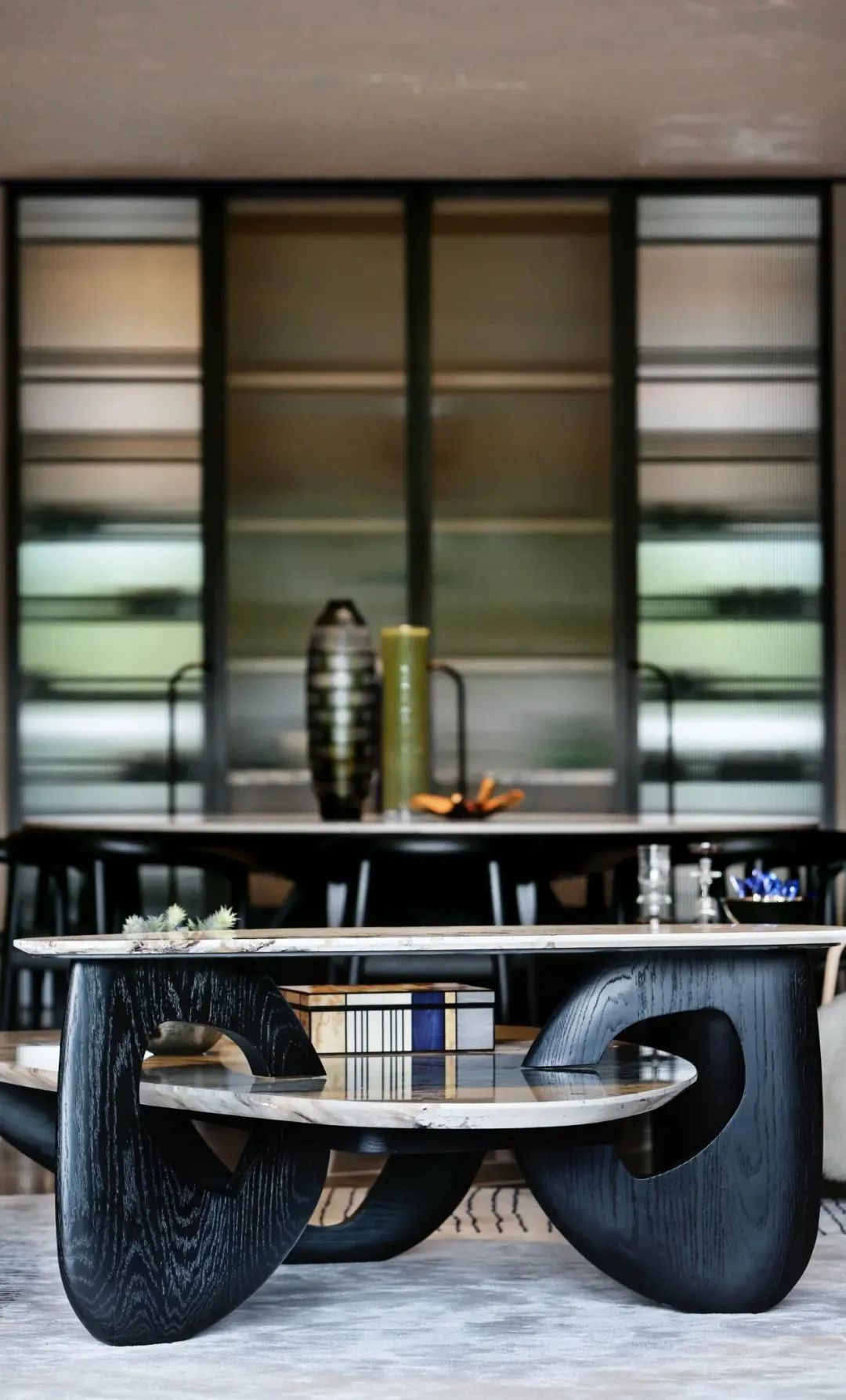 上海汤臣一品 605㎡样板间【十乐】空间设计丨中国上海丨渡边智昭-31