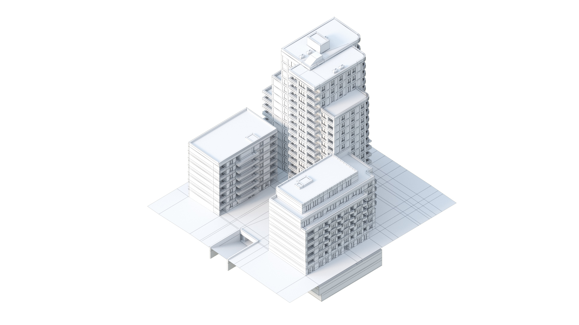 建筑建模作品丨作者本人-7