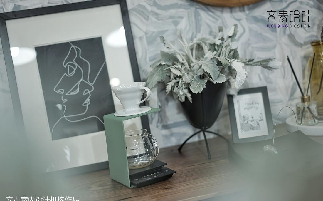 高级北欧风 175 平米摄影师家 | 绿色植物与黑白灰的完美融合-23