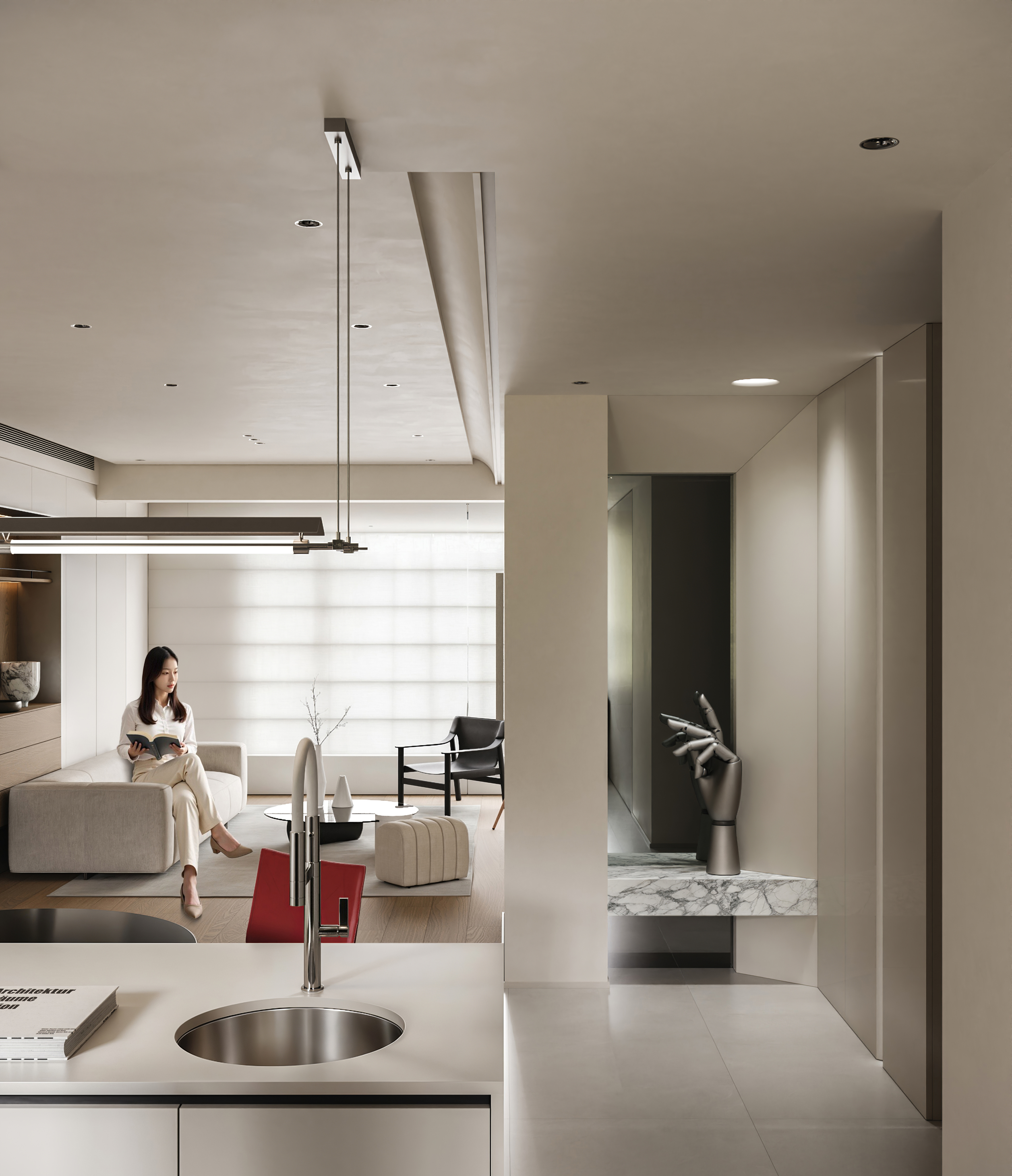 白色系极简家装-7