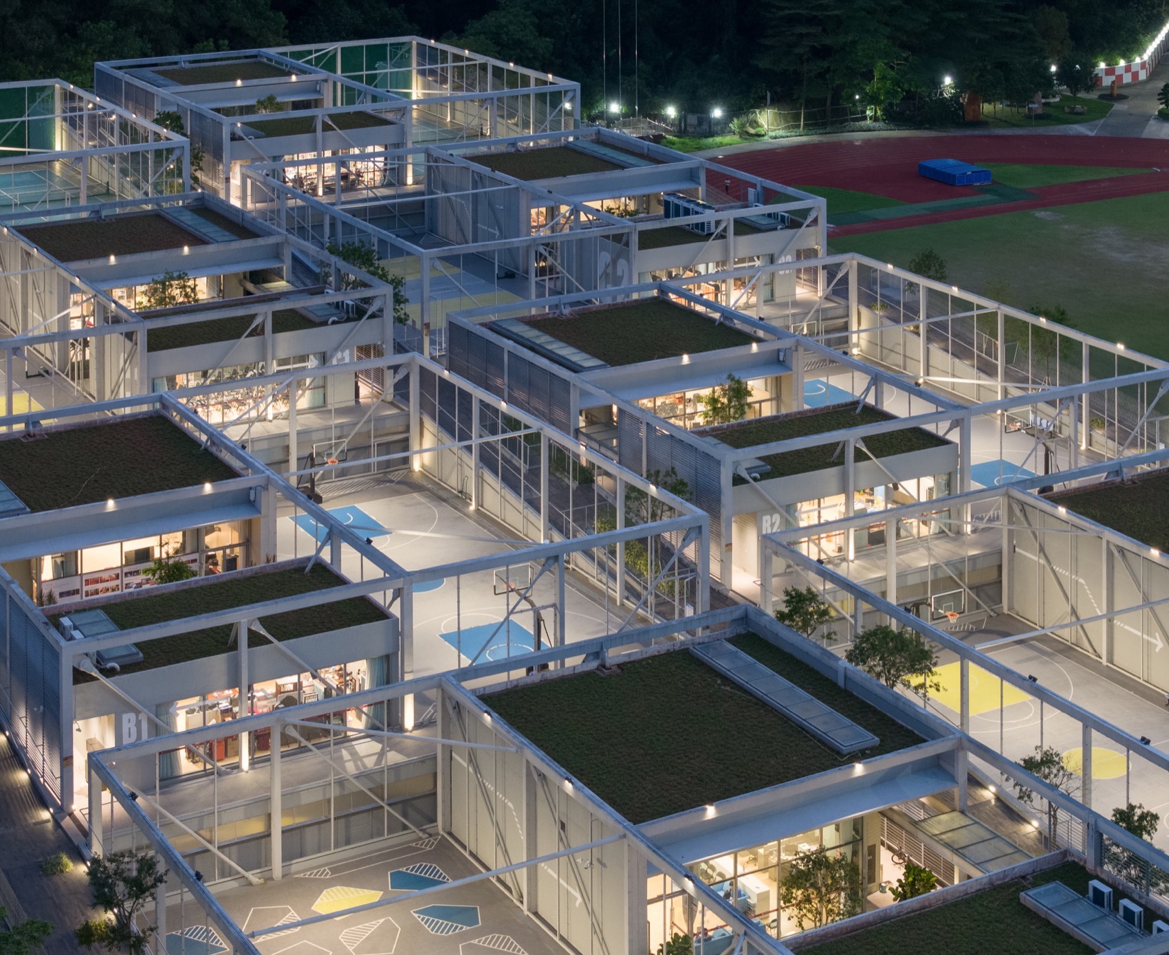 红岭高中新艺体中心丨中国深圳丨源计划建筑师事务所-190