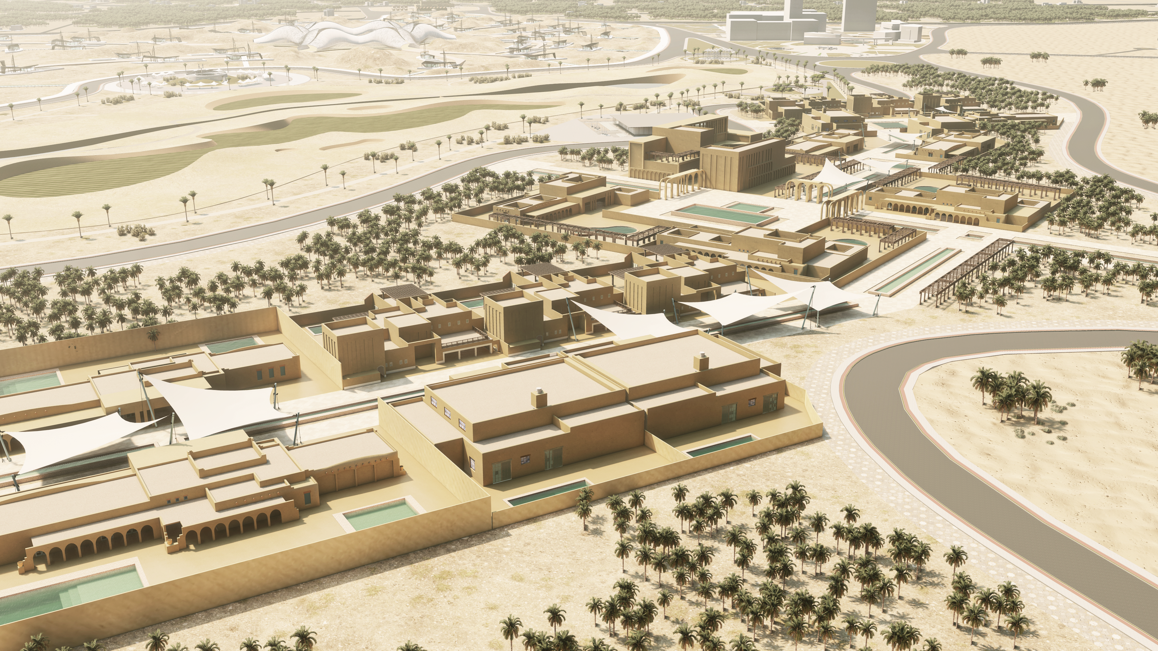 城市规划丨沙特阿拉伯利雅得丨Ray Consultants,Urban Dimensions-4
