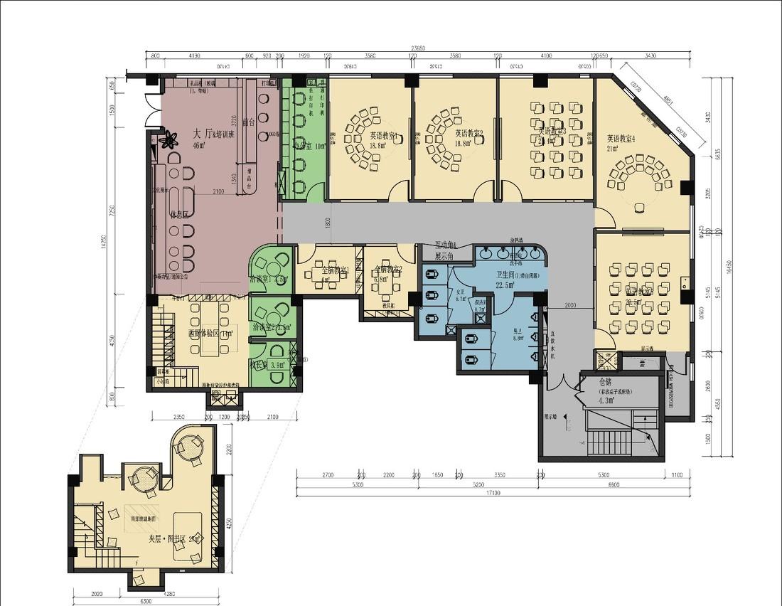 双蒽教育丨柒禾设计 | 有限空间释放孩子天性的创意设计-6