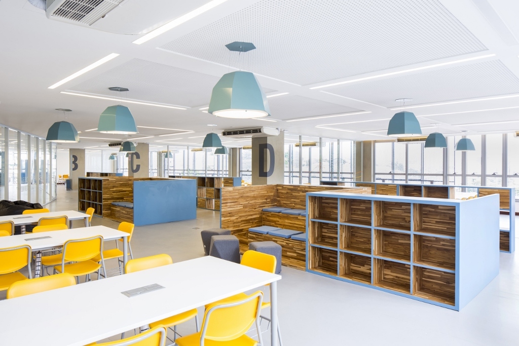 巴西 Bradesco 基金会学校 | 旧建筑新生命,垂直校园的绿色创新-83