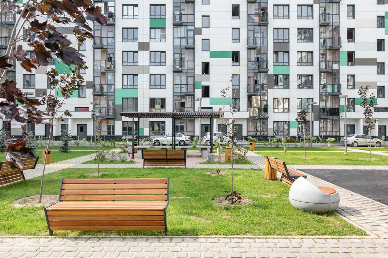“Новомолоково” 第二阶段舒适级住宅综合体景观设计丨俄罗斯莫斯科丨Megabudka 建筑事务所-78