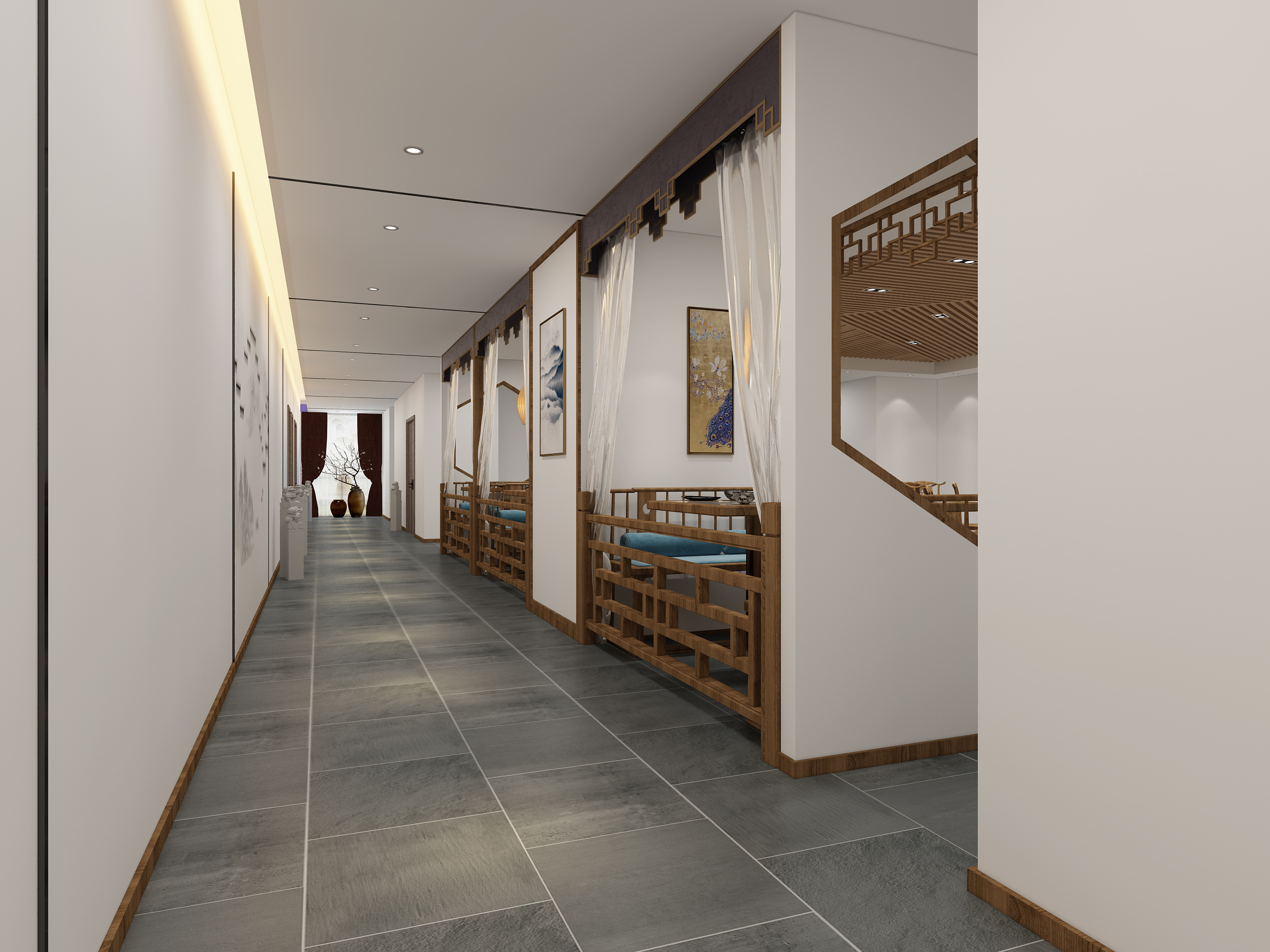 独特韵味的私房菜餐厅设计-3