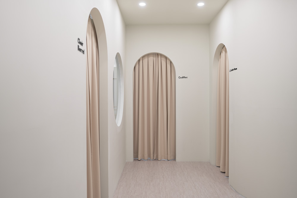 粉色点缀的 41 平米私人健身会所-21