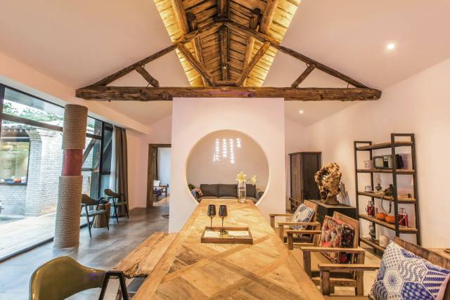 院子改造这样才叫美，配上老砖墙，更带感!-107