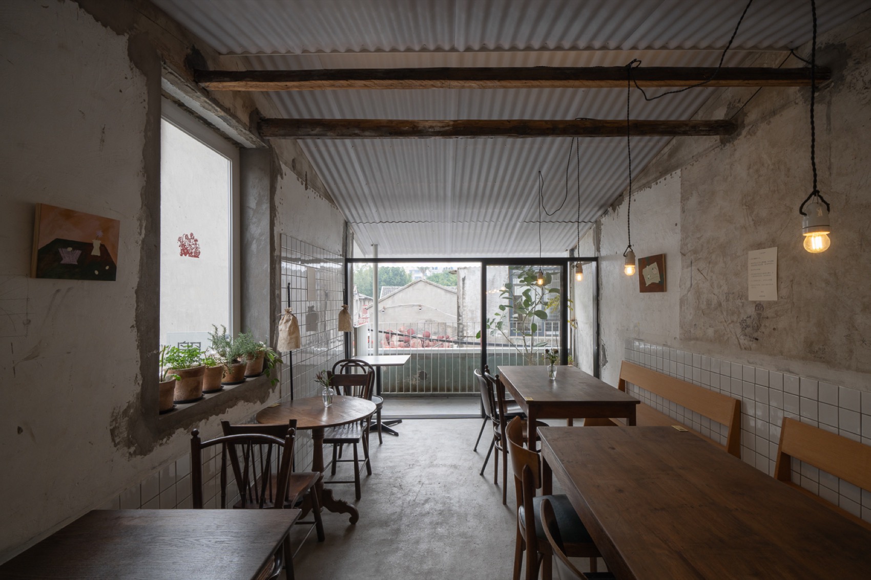 温州菜场的岔路小径 咖喱咖喱+仨井酒吧丨中国温州丨氹边建筑工作室-28