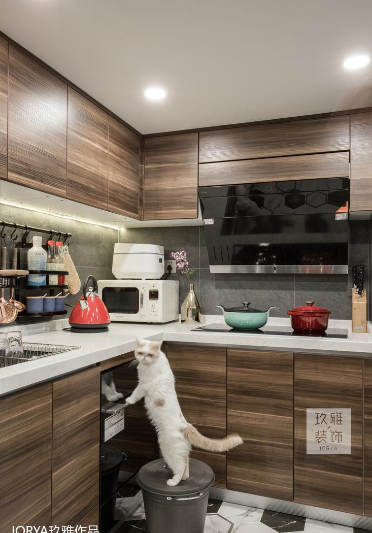 玖雅平层设计,小三居变大两居,空间利用与光线优化-27