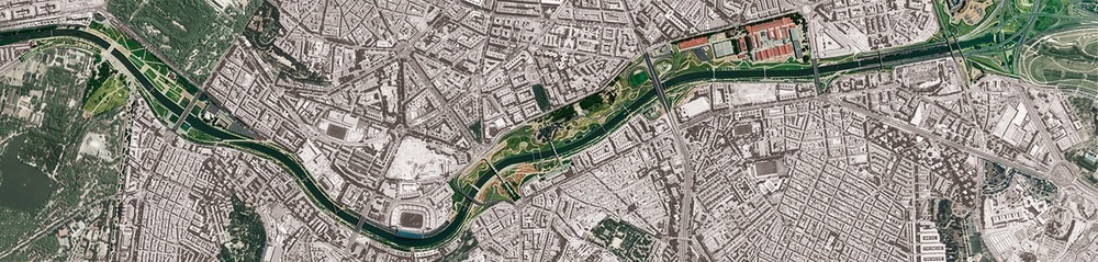 马德里河岸景观规划 / Burgos & Garrido + Porras La Casta + Rubio & Álvarez-Sala + West 8-9
