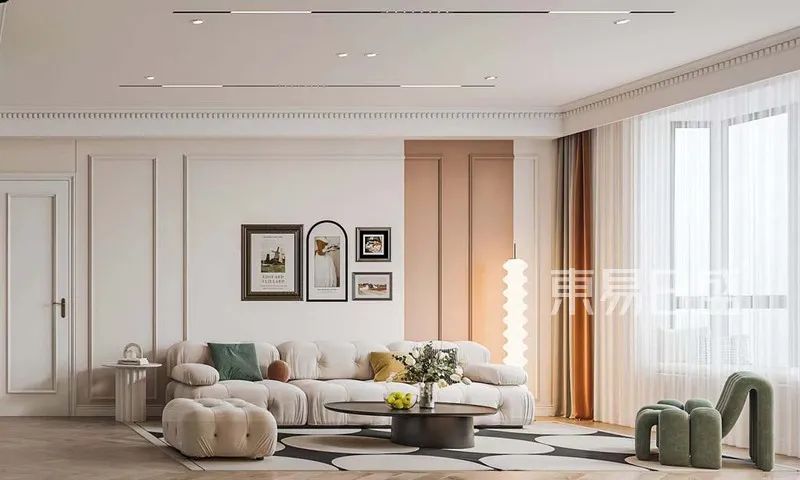 115㎡三居室，客厅阳台全打通！这个简约时尚的宝藏装修，值得借鉴！-14