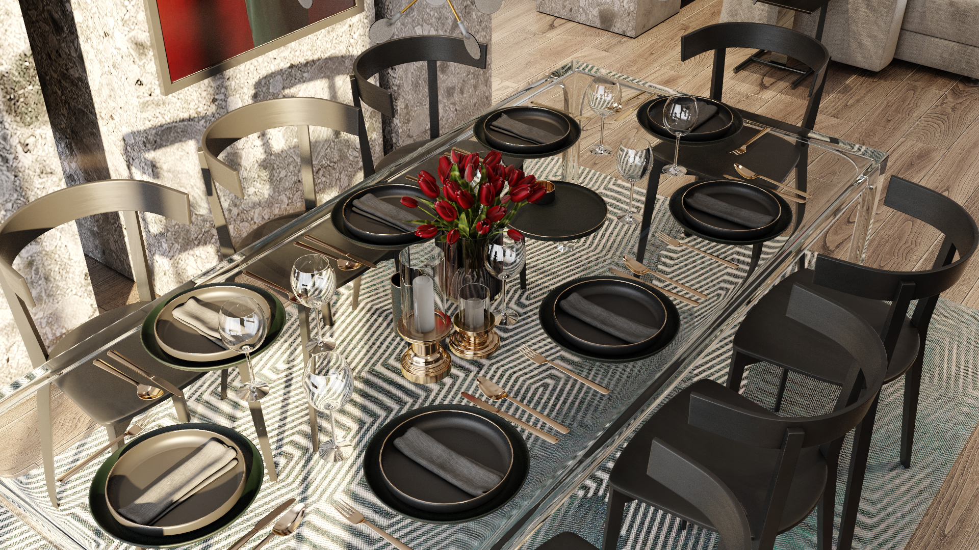 HIDDEN LADY ...reception design-6