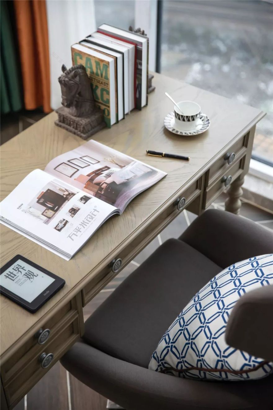 方平米设计 | 现代美式实景新作《相遇缇香》-46