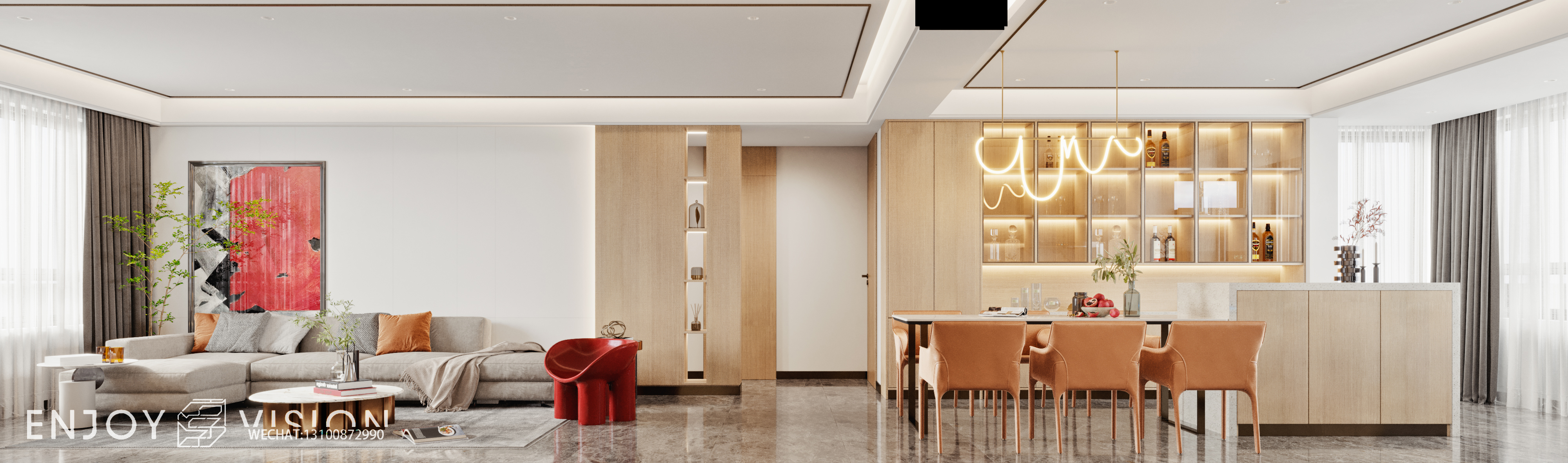 现代简约家居设计，打造舒适生活空间-1