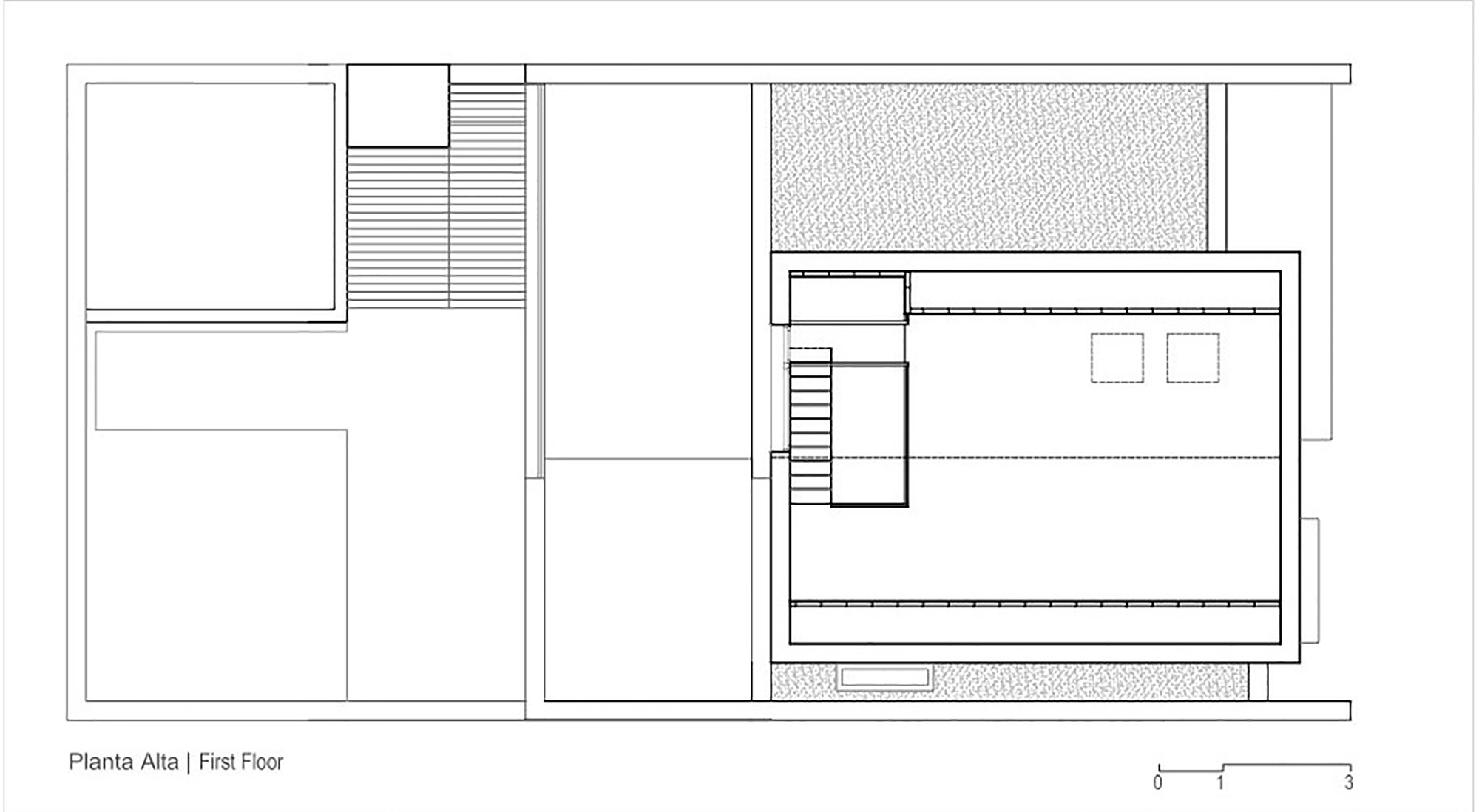 阿根廷拉潘帕别墅 | 倾斜屋顶下的生活空间-32