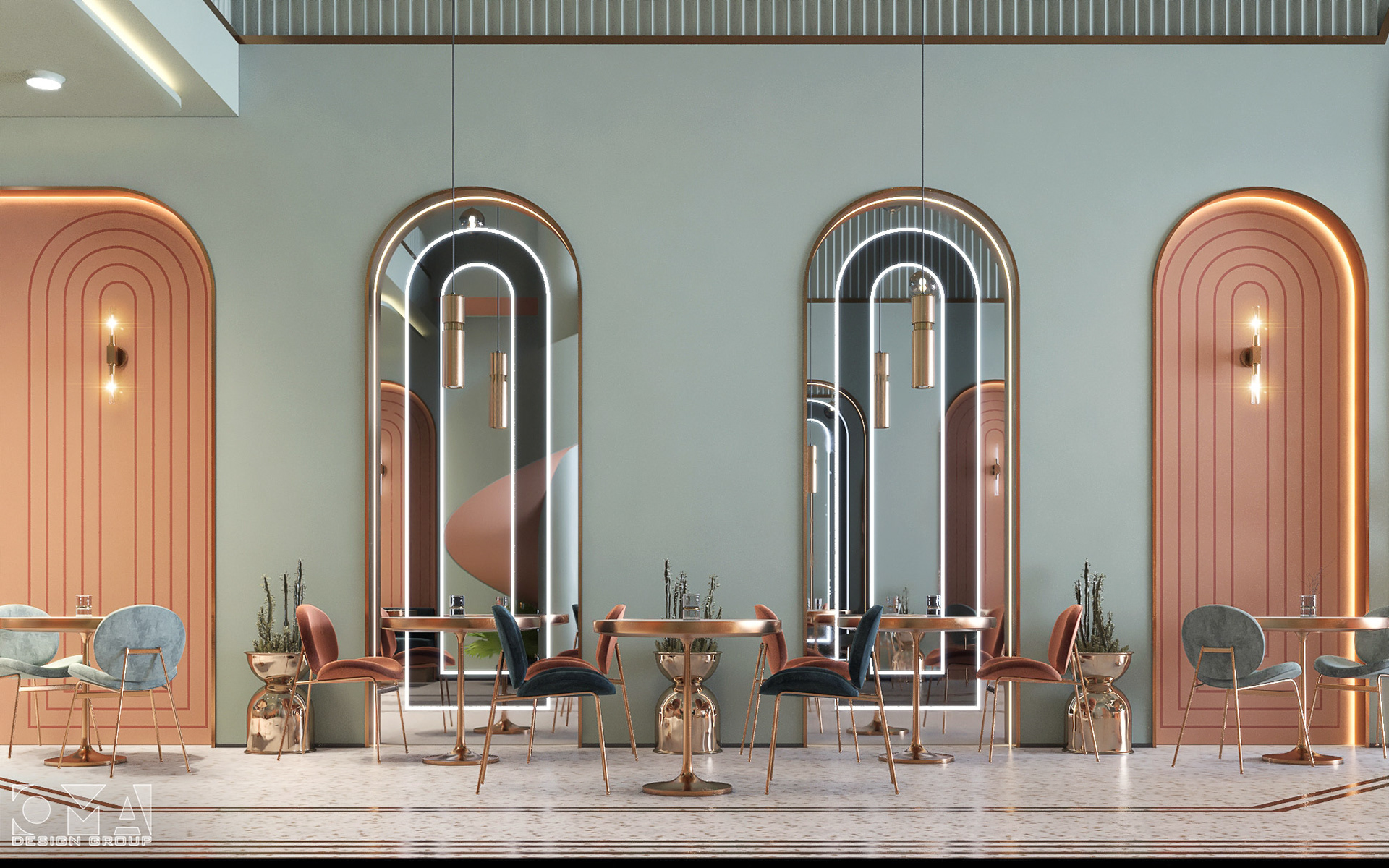 Diamond Coffee Shop 室内设计丨沙特阿拉伯利雅得丨OUR PARTNERS-6