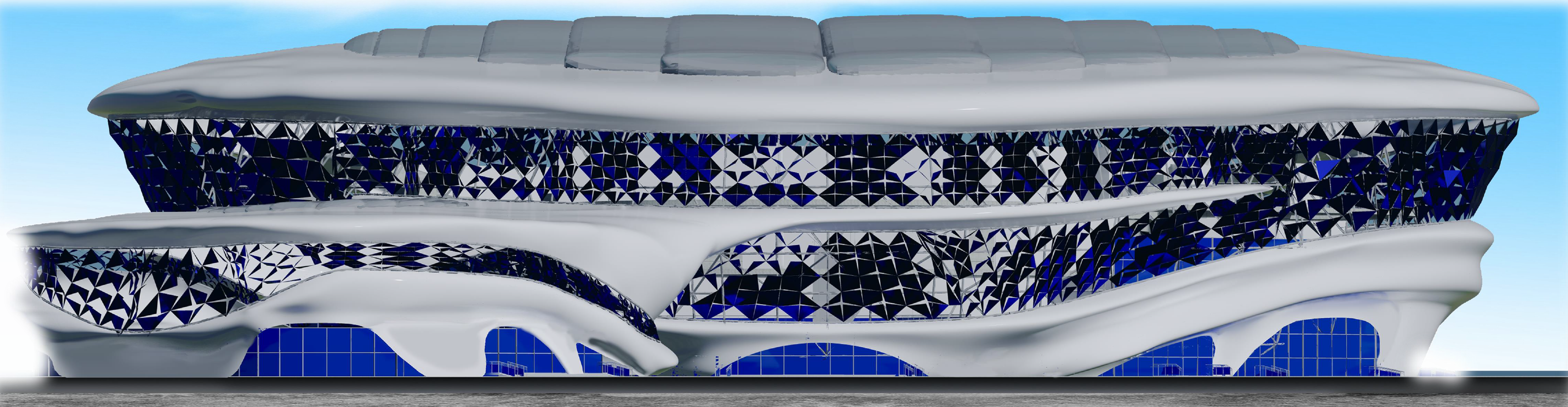 竞技场体育馆丨埃及丨Ain Shams University 建筑系-29