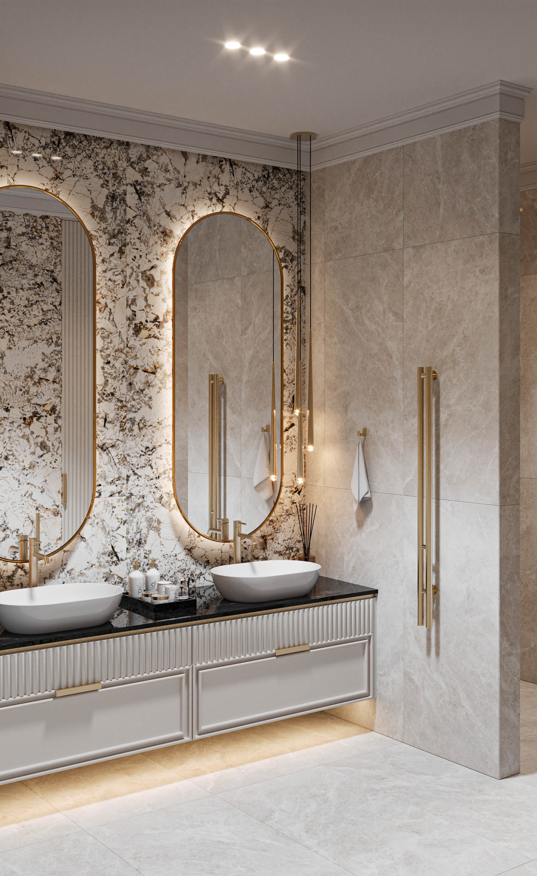 220平米两层住宅室内设计-29