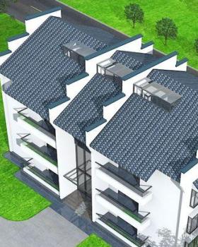 狮子座建筑设计,徽派住宅