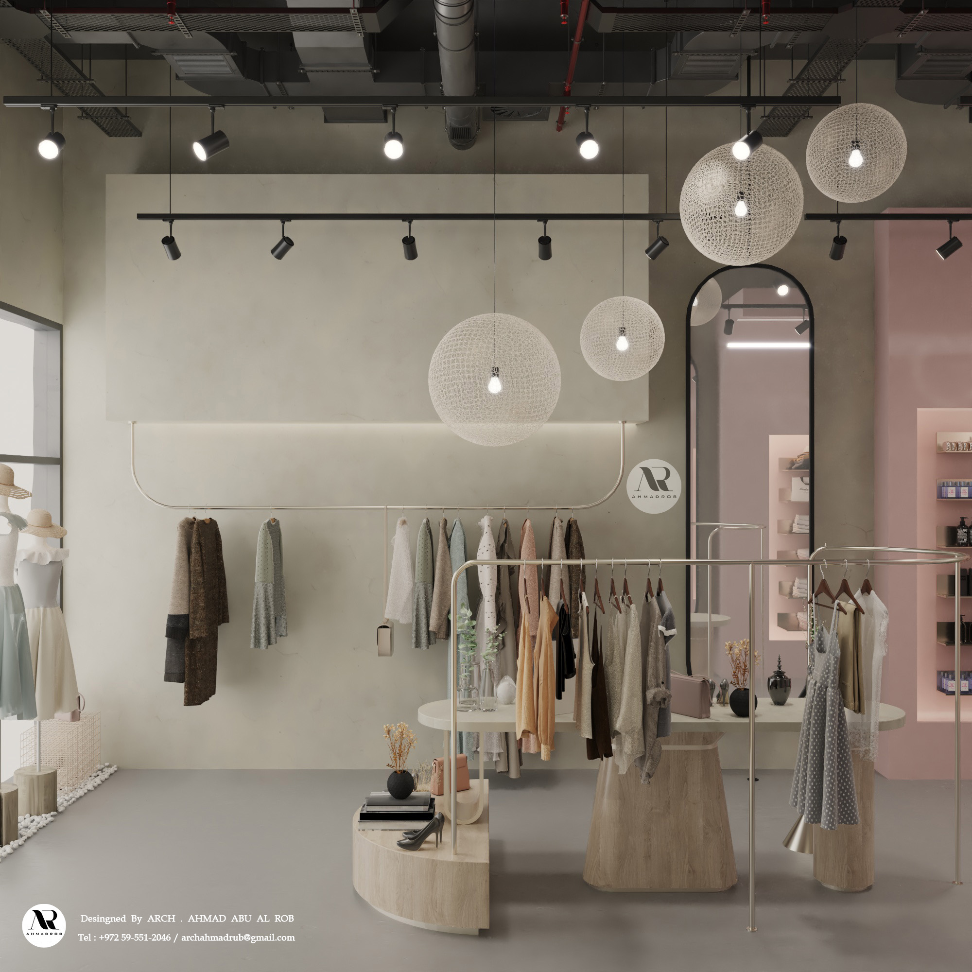 Clothing store interior design-3