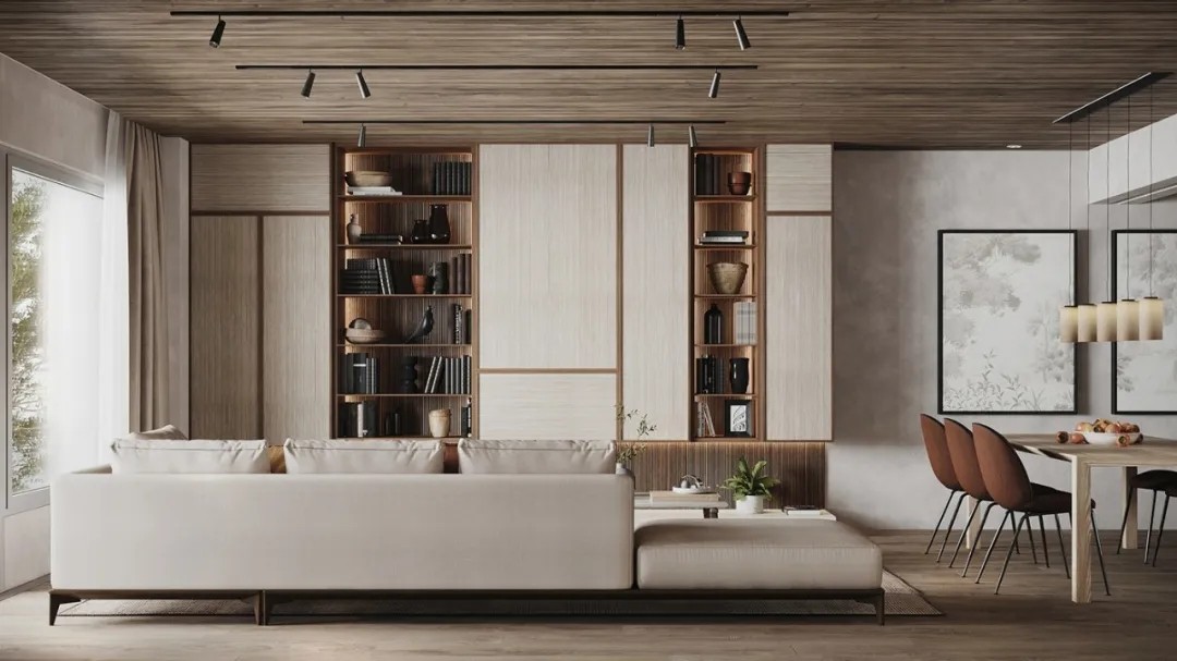 现代原本家居风的住宅-12