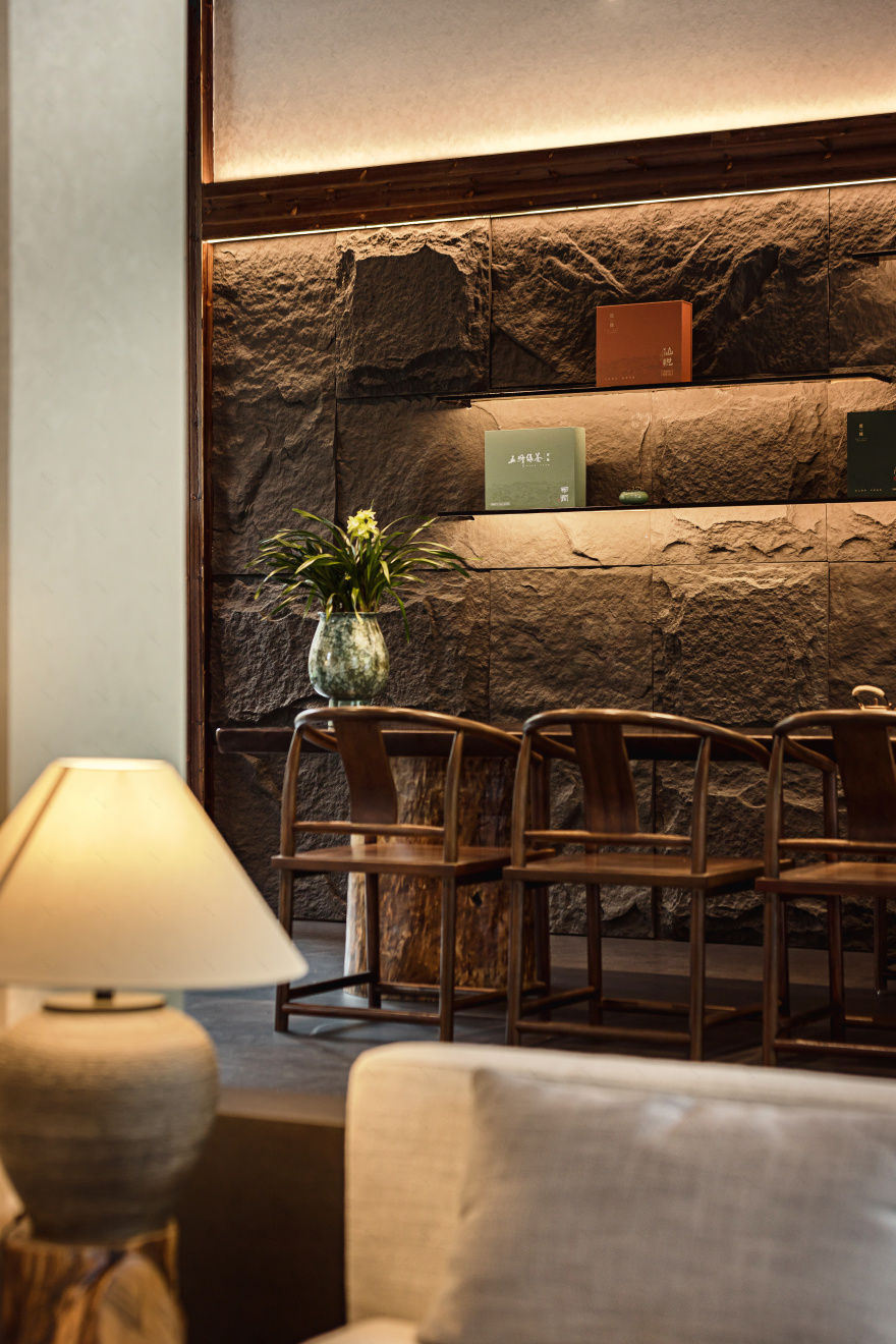 五峰如院庭院餐厅丨中国湖北丨宜昌拾间设计-29