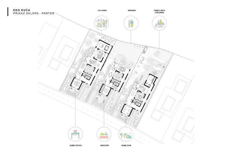 Petrovaradin EKO社区节能住宅设计方案丨AKVS arhitektura-16