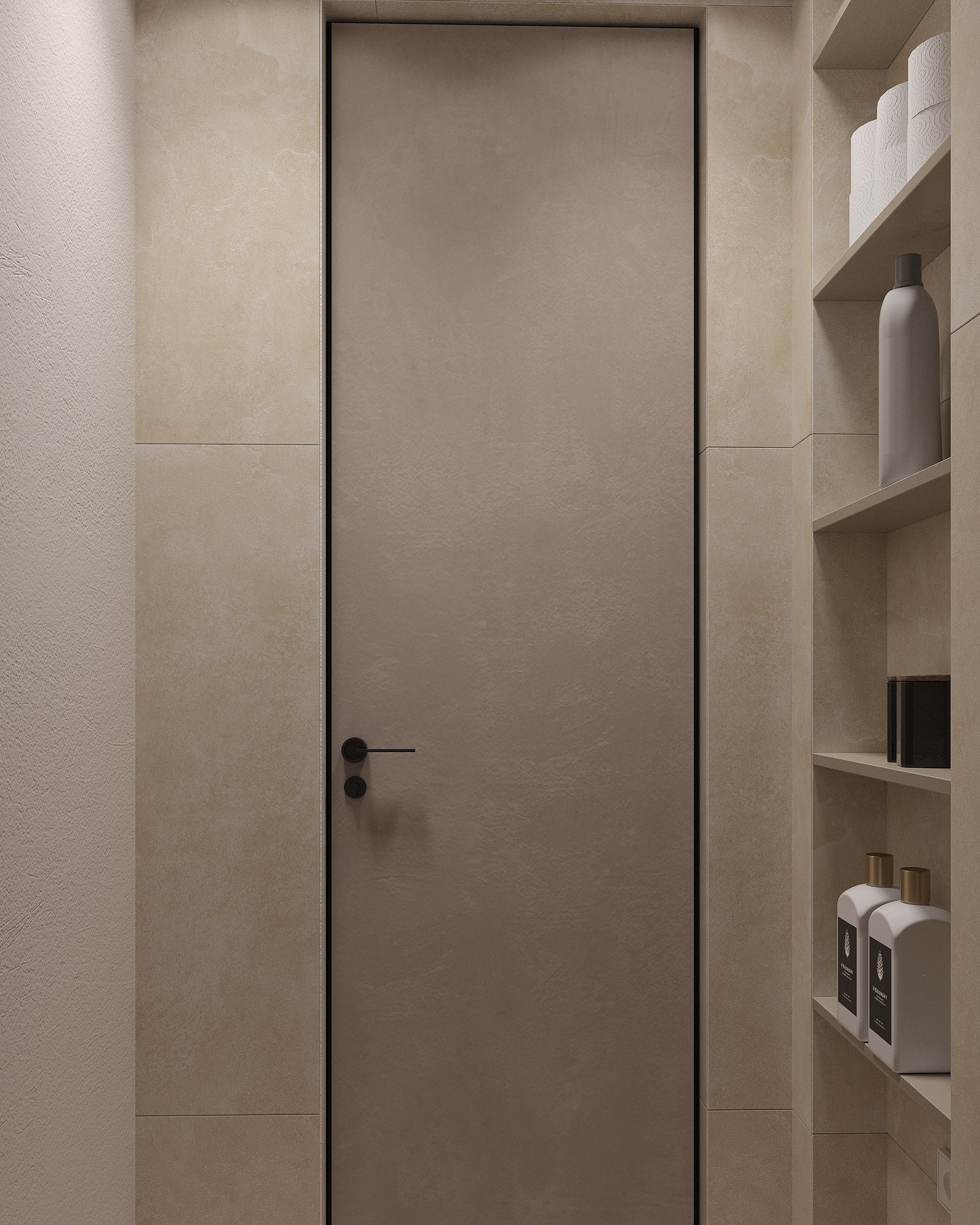 现代明暗色调的融合空间丨乌克兰基辅丨Natalia CHUPYS-18