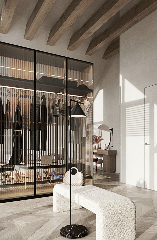 200㎡原木风住宅设计-15