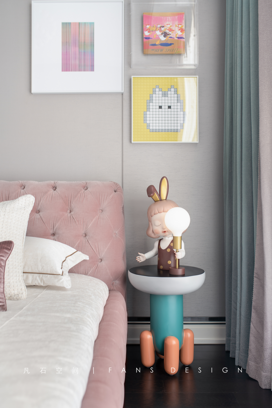 色彩斑斓的现代艺术之家丨中国成都丨成都凡石空间设计-65